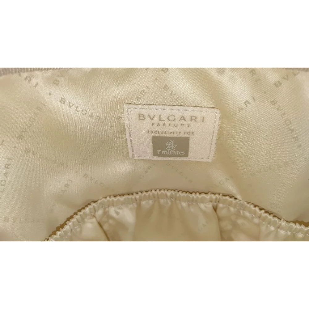 BVLGARI for Emirates Travel Makeup Bags x2